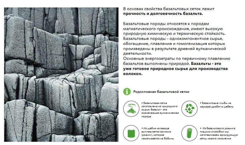 Базальтовая сетка - СтройТорг Балашов